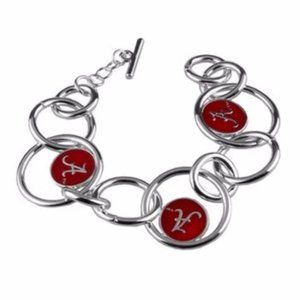 Sandol Alabama Crimson Tide Logo Bracelet